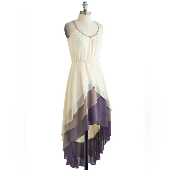 YA LOS ANGELES (for MODCLOTH) "Cheers For Tiers" Dress, size Small, EUC - Picture 2 of 10